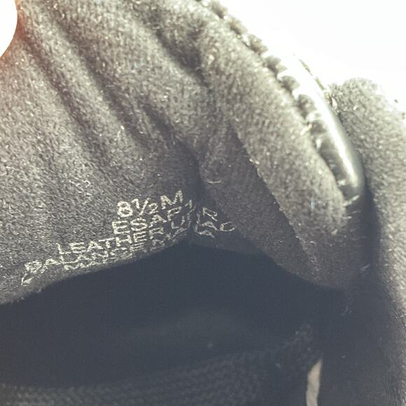 Easy Spirit Women’s AP1 Leather Sneakers Black Size 8.5M - Picture 5 of 10